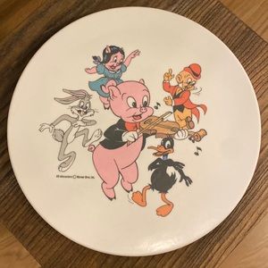 Warner Brothers collectible vintage plate